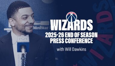 Will Dawkins end-of-season Wizards press conference