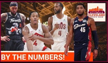 SIX stats you NEED TO KNOW for the Cleveland Cavaliers vs. Toronto Raptors R1 NBA Playoffs series