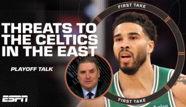 BIGGEST THREAT to the Celtics in the East? 😬 Windy is WARY of disregarding the Pistons | First Take
