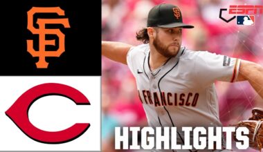 San Francisco Giants vs. Cincinnati Reds | Full Game Highlights | ESPN MLB