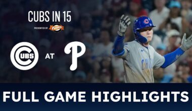 Chicago Cubs at Philadelphia Phillies MLB highlights (April 15, 2026)