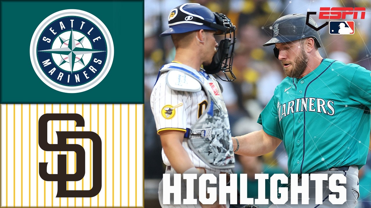 LATE-GAME HEROICS 😱🚨 Seattle Mariners vs. San Diego Padres | Full Game Highlights | ESPN MLB