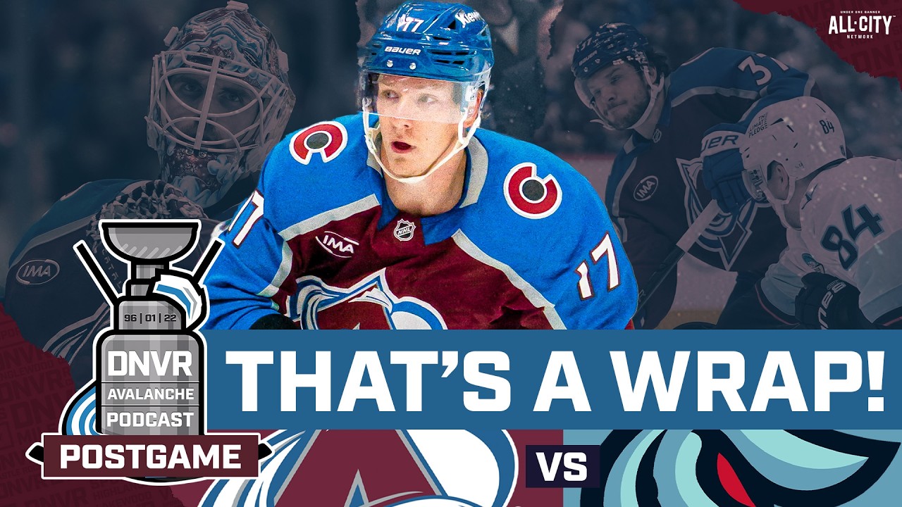 Wedgewood and the Colorado Avalanche set season high watermark in win over Seattle Kraken