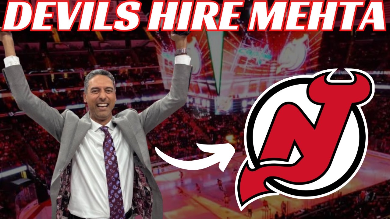 Breaking News: New Jersey Devils Hire Sunny Mehta as GM