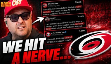 Carolina Hurricanes Fans Are NOT Happy With Us 💀 | FN Barn Burner