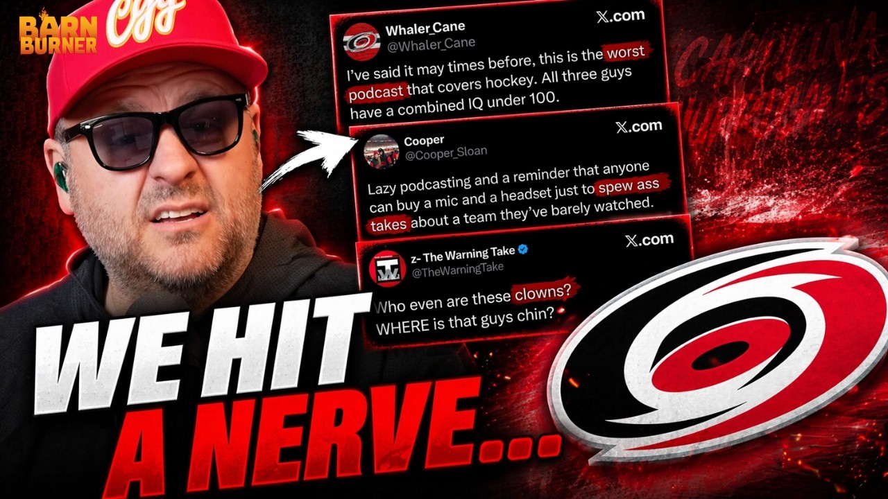 Carolina Hurricanes Fans Are NOT Happy With Us 💀 | FN Barn Burner