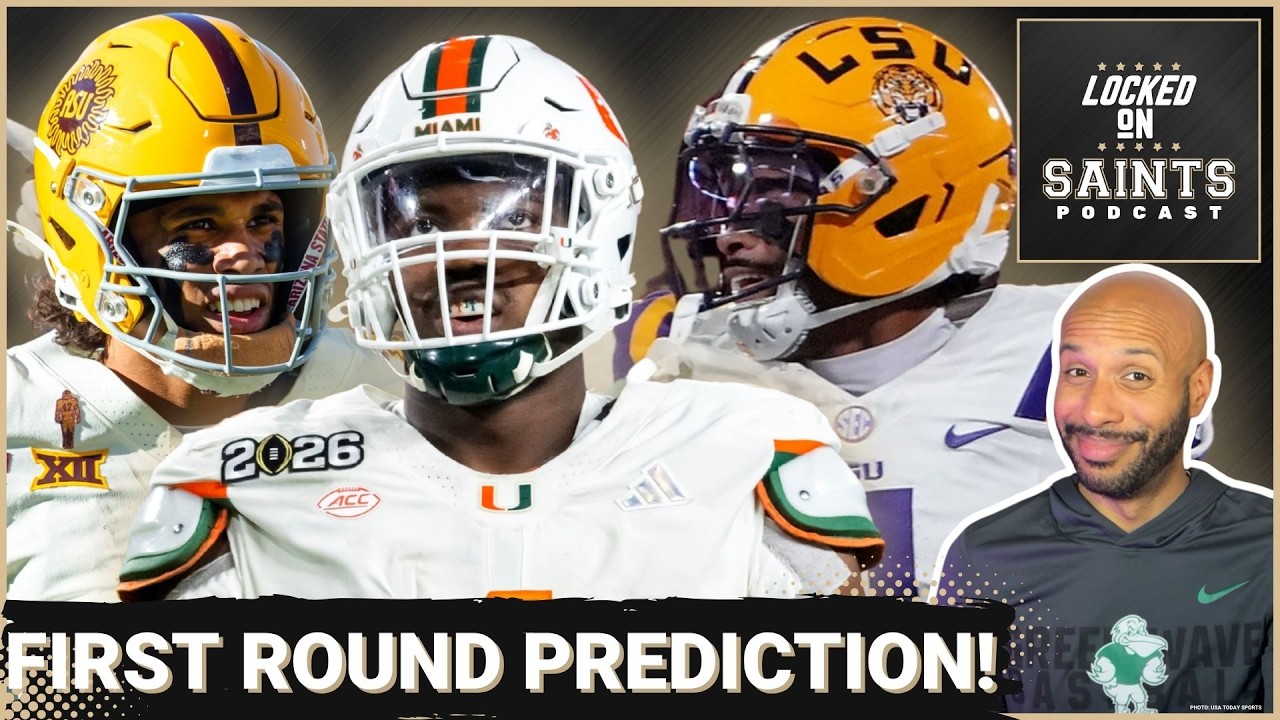 PREDICTION: New Orleans Saints Predictive 7-Round Mock Draft 1.0
