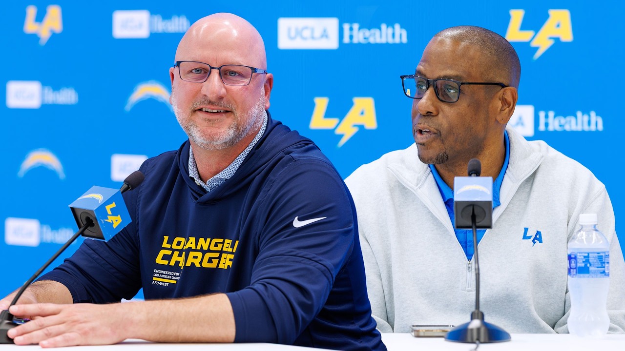 Joe Hortiz & Chad Alexander Pre-Draft Press Conference 2026 | LA Chargers