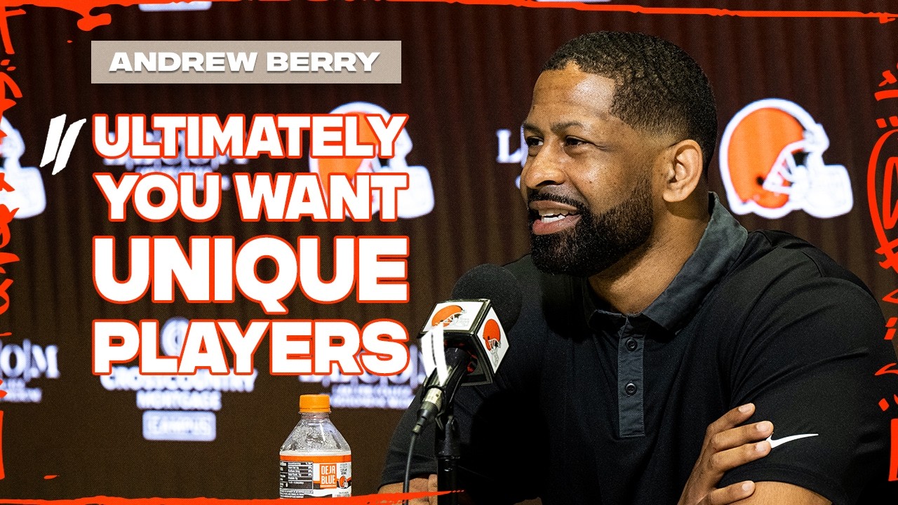 Andrew Berry Press Conference: "It's an exciting week"