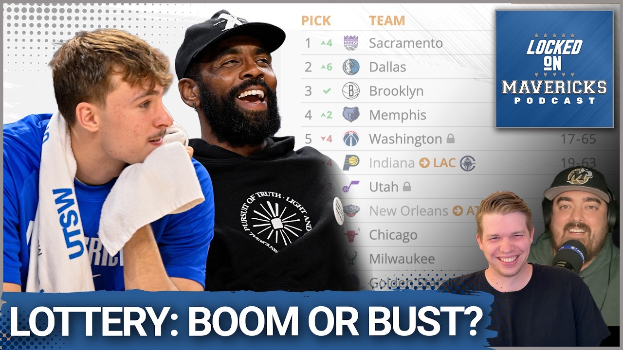 The NBA Draft Lottery Threatens To REDEFINE Dallas Mavericks’ Roster | Mavs Lottery Simulations