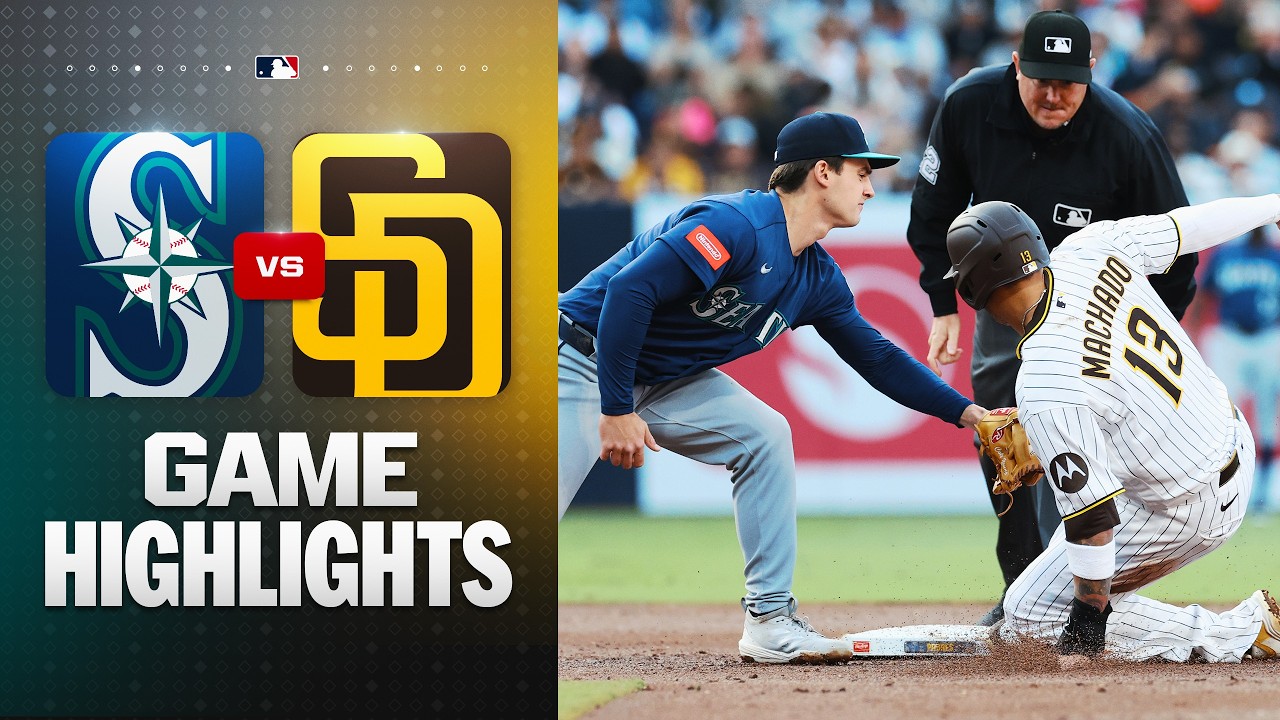 Mariners vs. Padres Game Highlights (4/16/26) | MLB Highlights