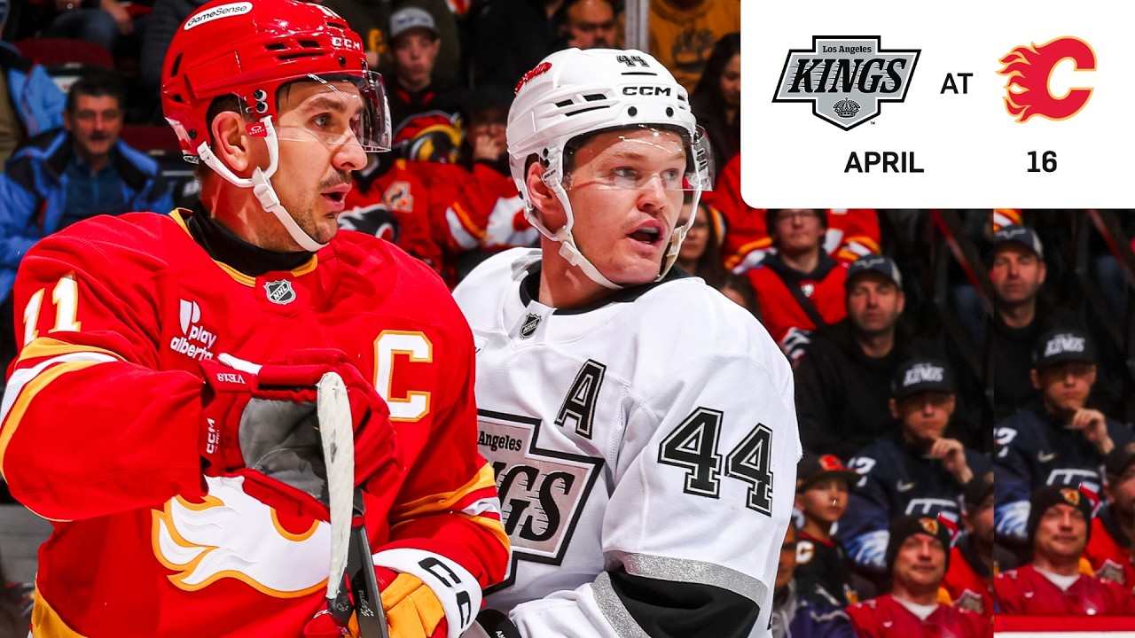 HIGHLIGHTS: LA Kings at Calgary Flames | 04.16.26 at CGY
