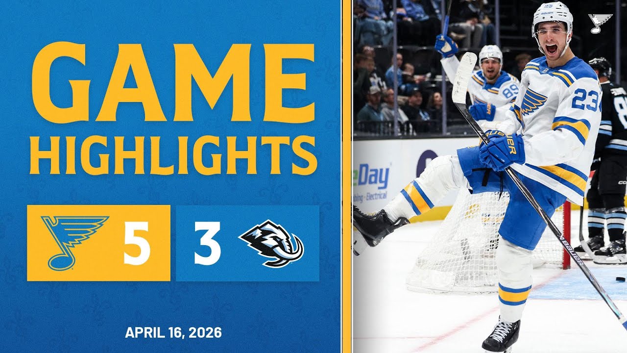 Game Highlights: Blues 5, Mammoth 3