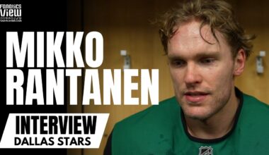 Mikko Rantanen Share First Thoughts on Dallas Stars vs. Minnesota Wild Playoff Series, Stars Season