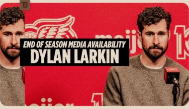 Dylan Larkin Detroit Red Wings End of Season Media | April 17, 2026