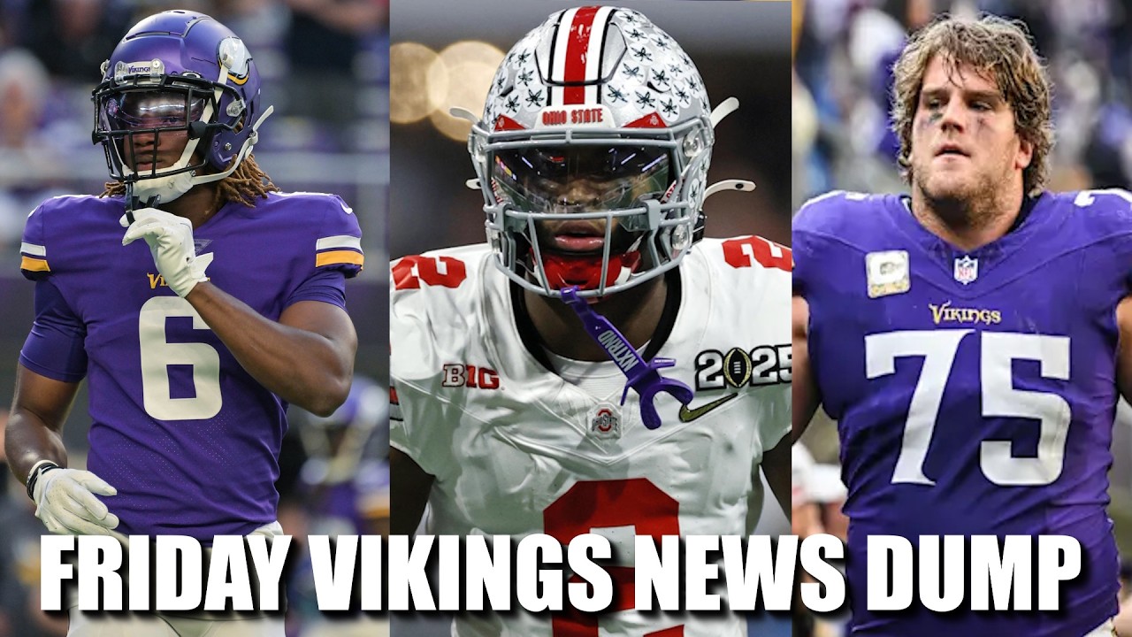 Minnesota Vikings News Dump (4.17.26) | 6 Days! Downs? BO Picks!