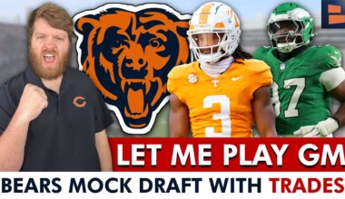 Chicago Bears Mock Draft REACTION From Chat Sports 2026 NFL Mock Draft With TRADES