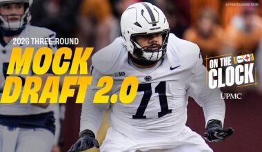 Three-Round Mock Draft 2.0 | On The Clock | Pittsburgh Steelers