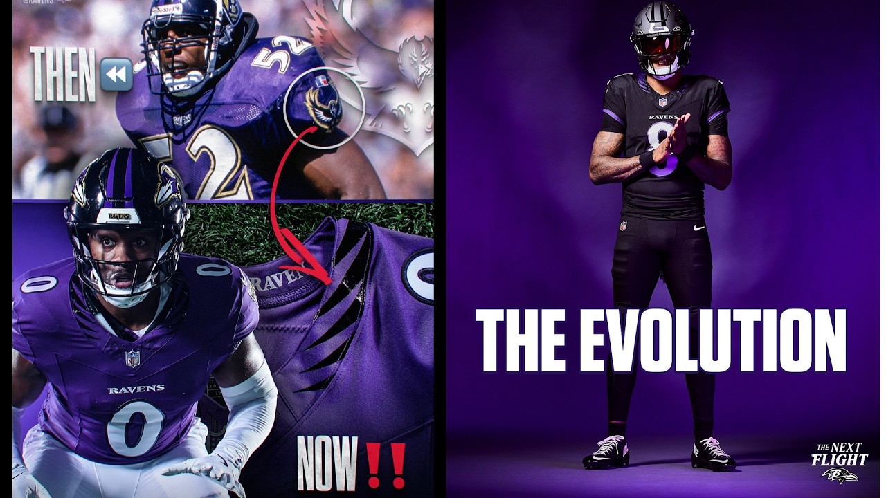 The Evolution of the Baltimore Ravens Uniforms - From 1996 to 2026