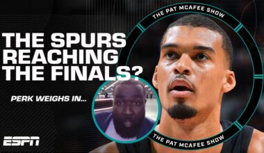 Why Kendrick Perkins thinks Wemby 'WON'T BE STOPPED' in the playoffs | The Pat McAfee Show