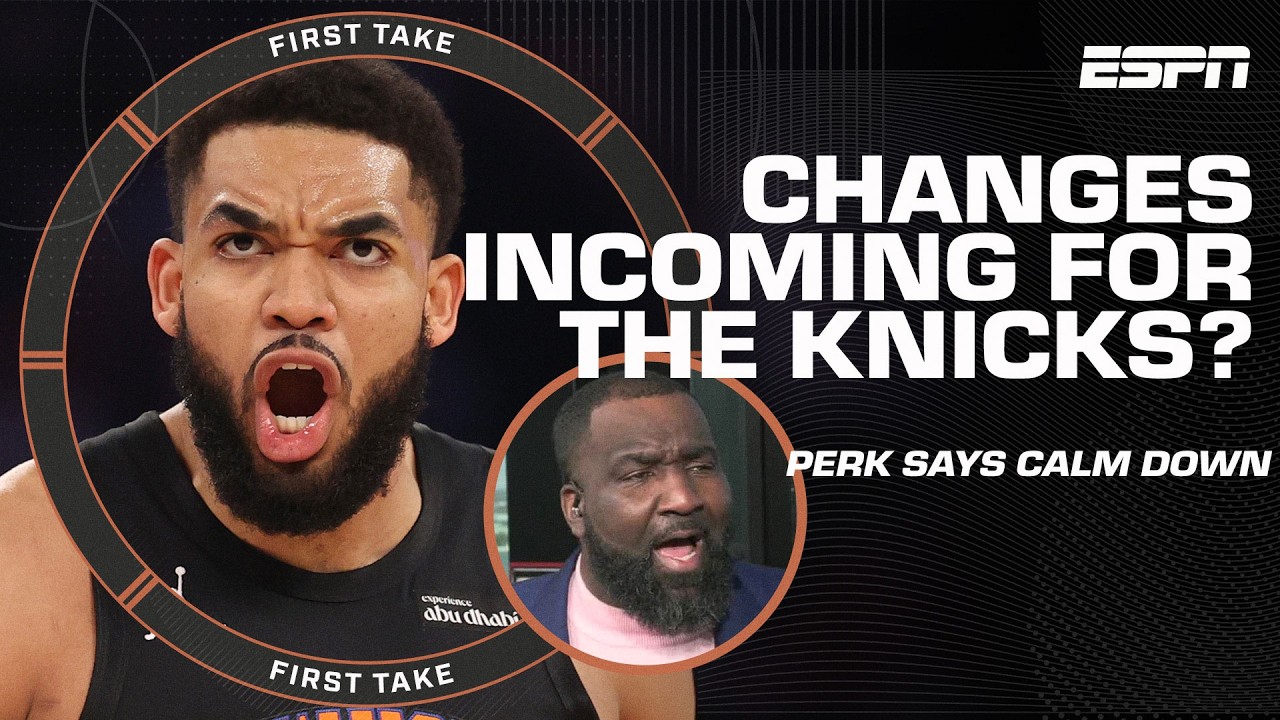 Do the Knicks need a FRONT OFFICE CHANGE without a finals appearance? 'HELL NAH' - Perk | First Take