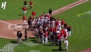 Giants vs Reds Gets HEATED After Final Out 😳 BENCHES CLEAR!