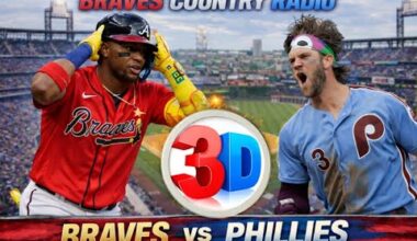 Atlanta Braves vs Phillies MLB 3D LIVE Stream | Classic Call Radio Baseball Play-by-Play Watch Party