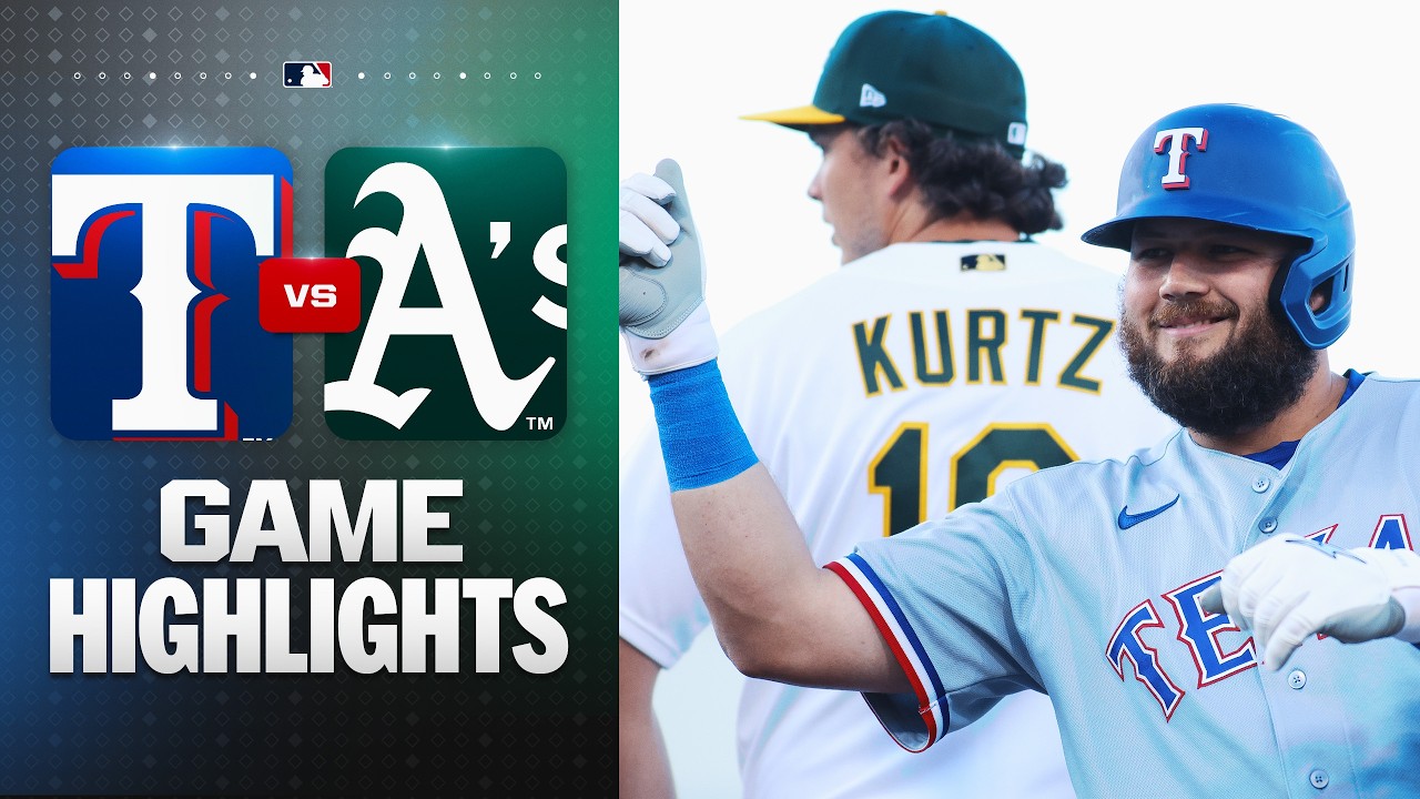 Rangers vs. A's Game Highlights (4/14/26)