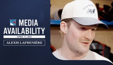 NYR 2026 Exit Day: Alexis Lafrenière Media Availability | April 17, 2026