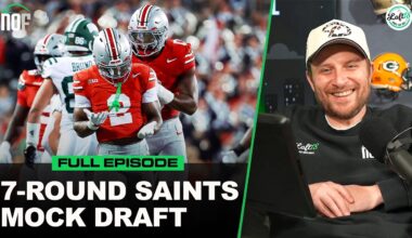 7-Round Saints Mock: Who are the 8 best players in the draft?