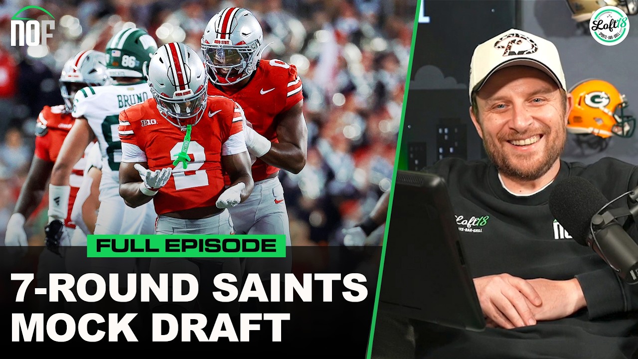 7-Round Saints Mock: Who are the 8 best players in the draft?