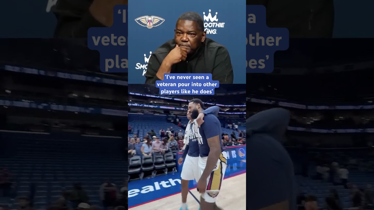 Joe Dumars on DeAndre Jordan: 'I've never seen a veteran like him' #pelicans #nba