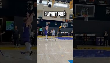 LeBron, Luke, and the Lakers BTS at Practice #NBA