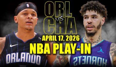 Orlando Magic vs Charlotte Hornets Full Game Highlights – April 17 2026 | NBA Play-In Tournament