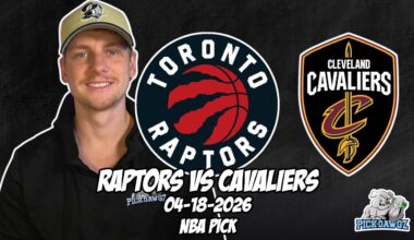 Toronto Raptors vs Cleveland Cavaliers 4/18/26 NBA Free Picks & Prediction |  NBA Playoffs | Game 1