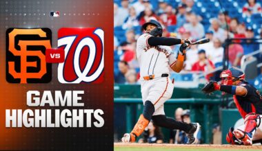 Giants vs. Nationals Game Highlights (4/17/26) | MLB Highlights