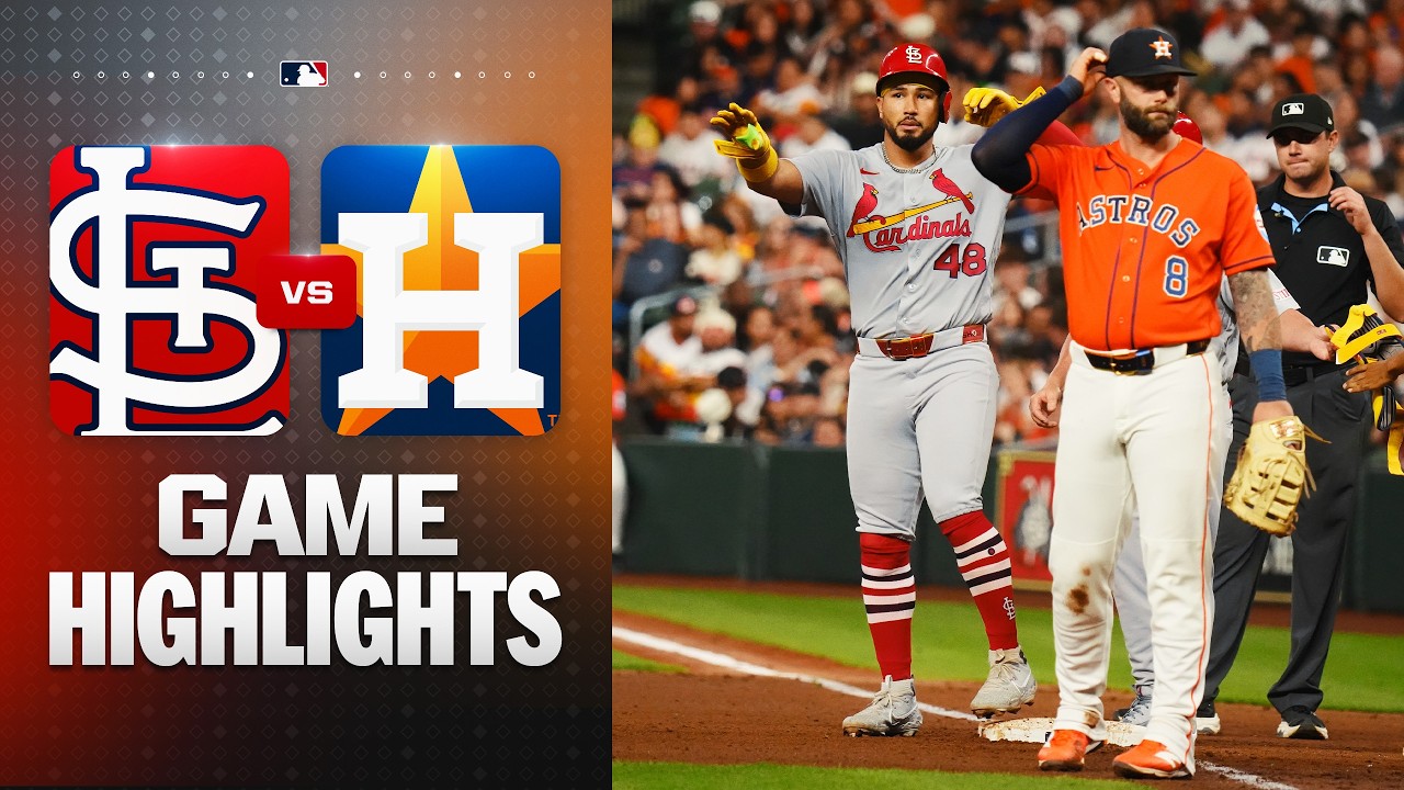Cardinals vs. Astros Game Highlights (4/17/26) | MLB Highlights