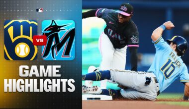 Brewers vs. Marlins Game Highlights (4/17/26) | MLB Highlights