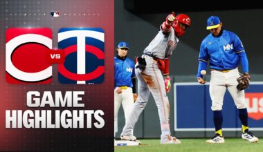 Reds vs. Twins Game Highlights (4/17/26) | MLB Highlights