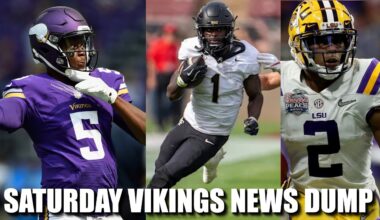Minnesota Vikings News Dump (4.18.26) | 5 Days! Demond Claiborne. Jefferson Draft.