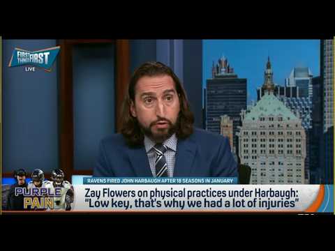 Zay Flowers RIPS Baltimore Ravens For HARD PRACTICES? 😬 Nick Wright REACTS | FIRST THINGS FIRST