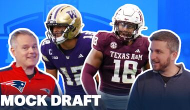2026 Patriots Mock Draft 2.0 | Revisiting New England's Top NFL Draft Prospects