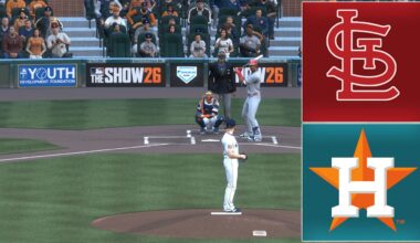 🔴LIVE 🔴Houston Astros vs St Louis Cardinals/April 18/ /Envivo/MLB THE SHOW 26