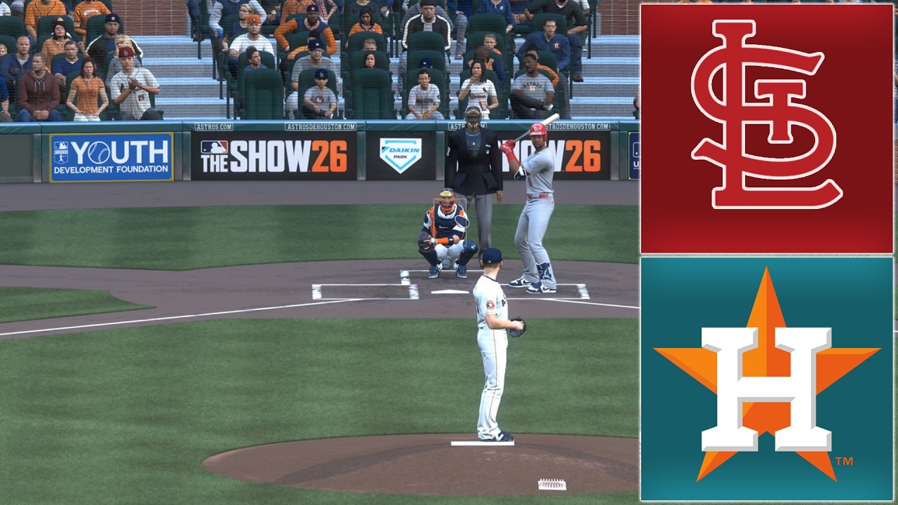 🔴LIVE 🔴Houston Astros vs St Louis Cardinals/April 18/ /Envivo/MLB THE SHOW 26