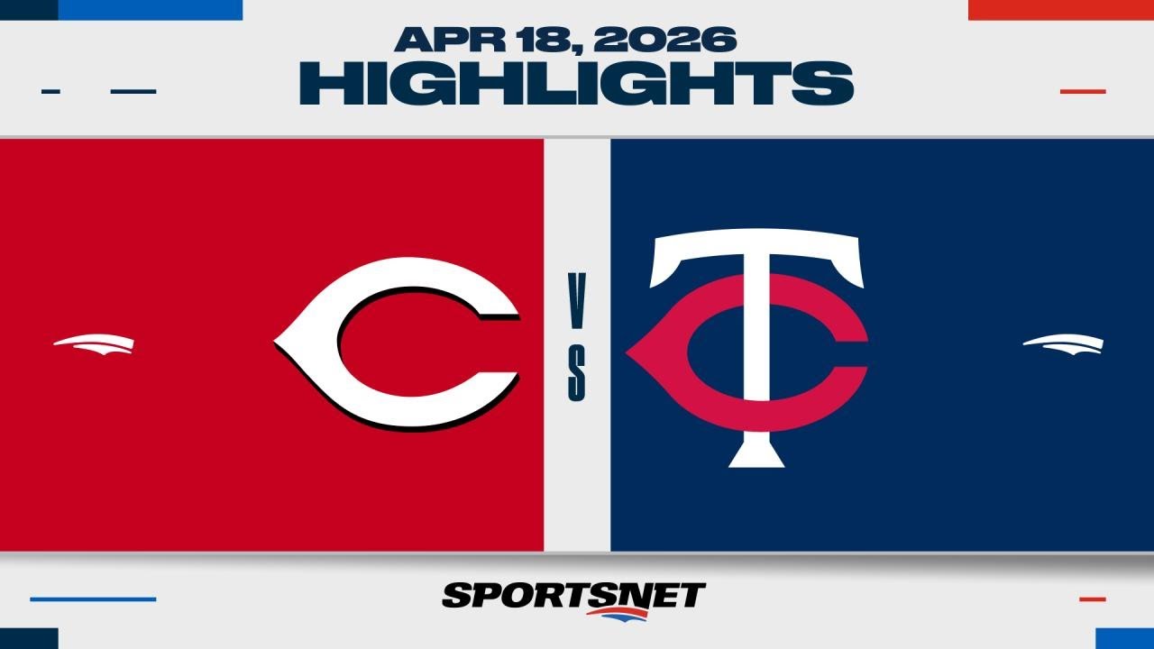 MLB Highlights | Reds vs. Twins - April 18, 2026