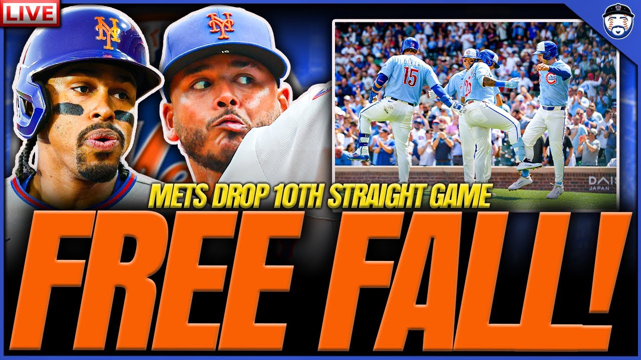 Mets LOSE 10th Straight Game, In Complete FREE FALL | Postgame RANT