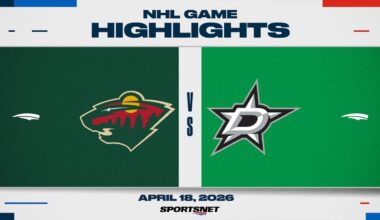 NHL Game 1 Highlights | Wild vs. Stars - April 18, 2026