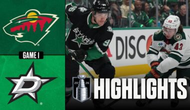 NHL Playoff Highlights | Wild vs. Stars | Round 1 Gm 1 | April 18, 2026