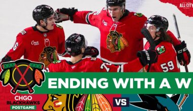 BLACKHAWKS POSTGAME: Chicago Ends the Season With a WIN Over San Jose | CHGO Blackhawks