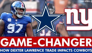 BOMBSHELL NFL News That Impacts The Cowboys Draft Plans: Giants Trade Dexter Lawrence For #10 Pick